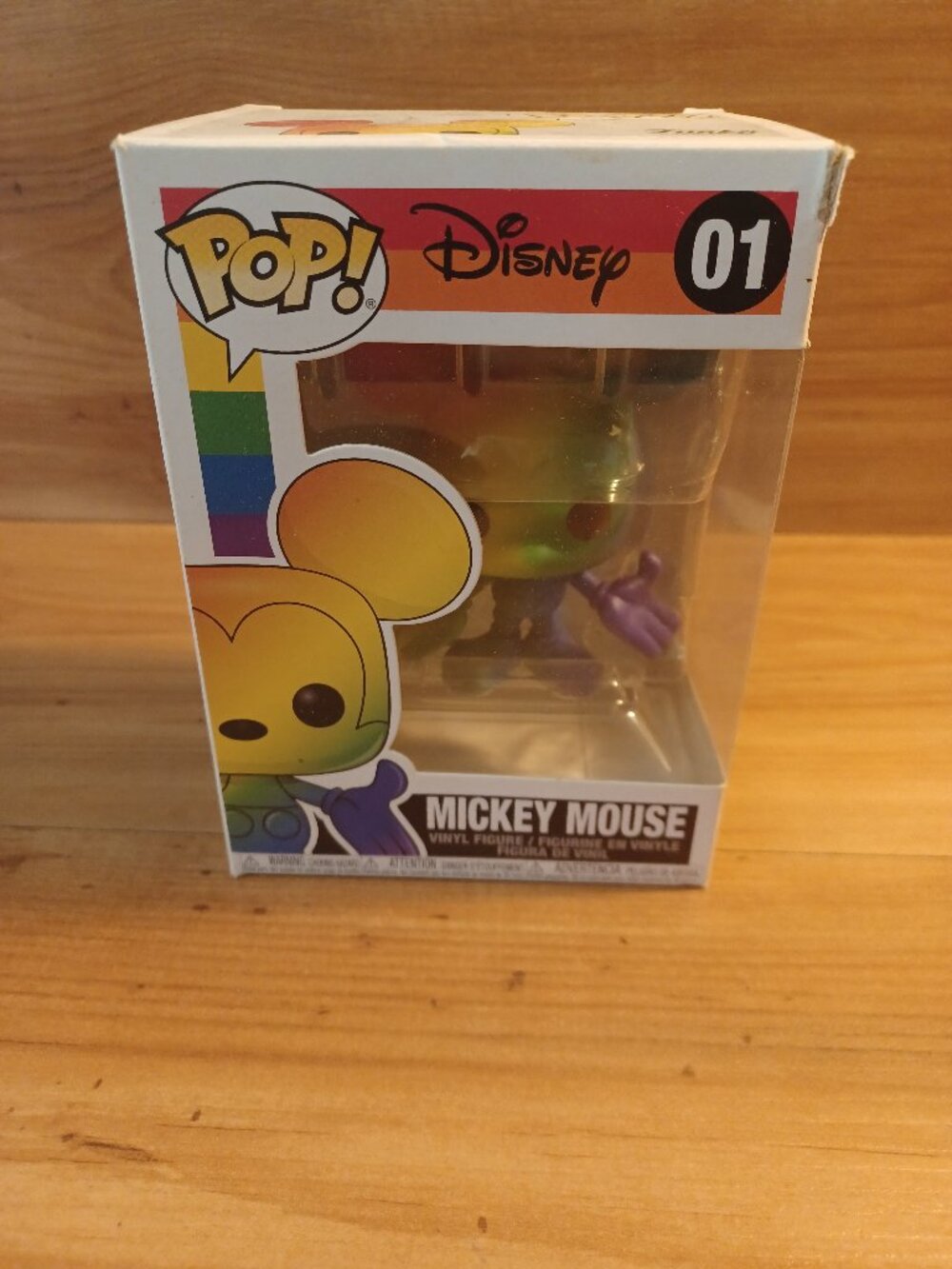 Funko Pop ! Disney: Pride - Mickey Mouse ( Rainbow) Vinyl Gigure